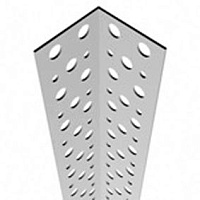 Купить Уголок ПВХ перфорированный в Москве