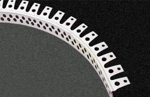 Купить Уголок ПВХ арочный перфорированный в Москве